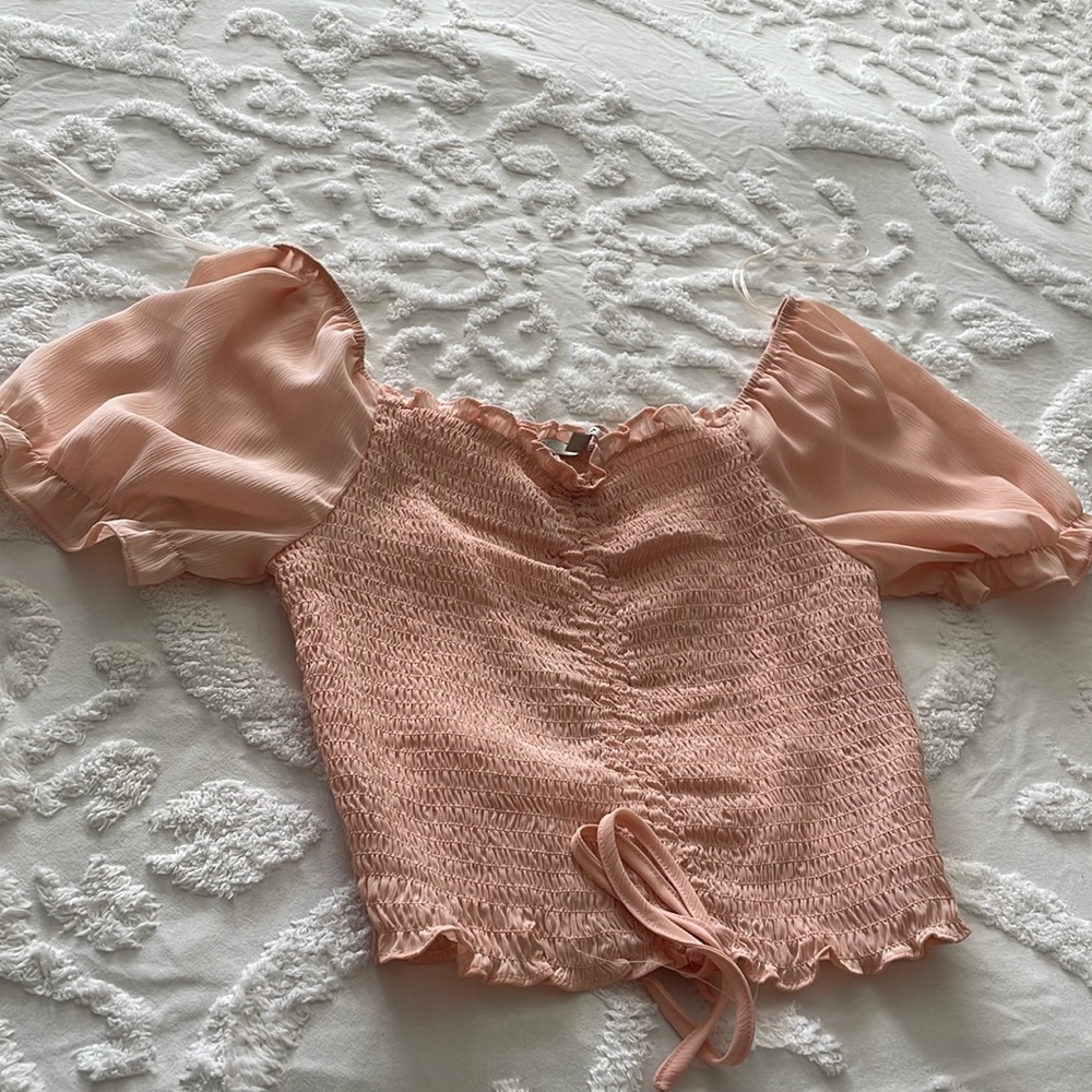 Juniors top(coral color)